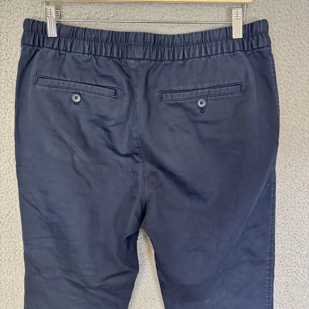 Banana Republic Pants Men's Medium‎ Blue Traveler Jogger Relaxed Tapered Fit